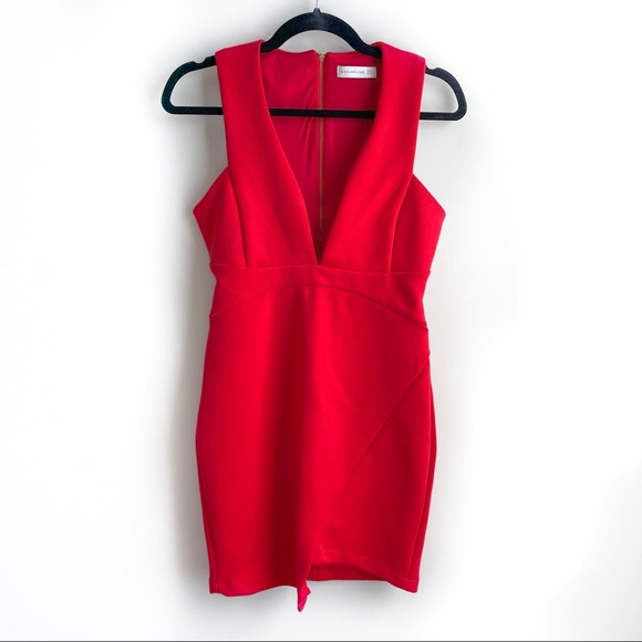 Bec + Bridge red desert‎ of Paradise bodycon dress size 6 US - Picture 1 of 8